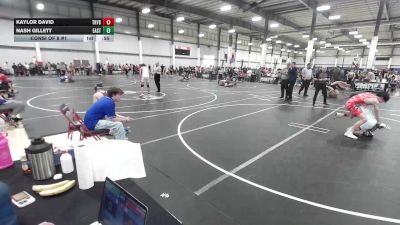 120 lbs Consi Of 8 #1 - Kaylor David, Trybe vs Nash Gillett, East Valley WC