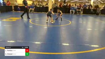 60 lbs Consolation - Lochlan Feikles, Cambridge Springs vs Kole Wasser, Nazareth