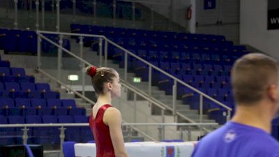 Olivia Dunne Bar Routine - Training Day 2, 2017 Jesolo Trophy