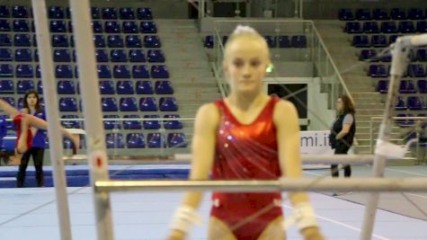 Riley McCusker Bar Routine- Training Day 2, 2017 Jesolo Trophy