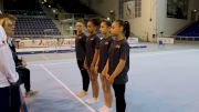 Glorious Team France Warmup - Training Day 3, 2017 Jesolo Trophy