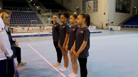 Glorious Team France Warmup - Training Day 3, 2017 Jesolo Trophy