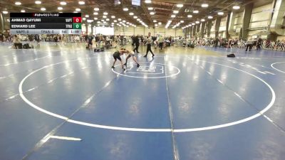 72 lbs Round 2 (10:45am Saturday) - Ahmad Qayumi, VA. Patriots vs Edward Lee, PA Silver