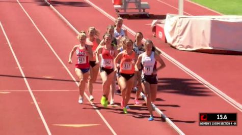 Women's 1500m, Heat 4