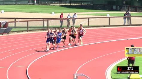 Men's 1500m, Heat 6