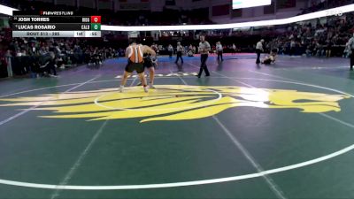 285 lbs Cons. Round 4 - Josh Torres, Ridgevue vs Lucas Rosario, Caldwell