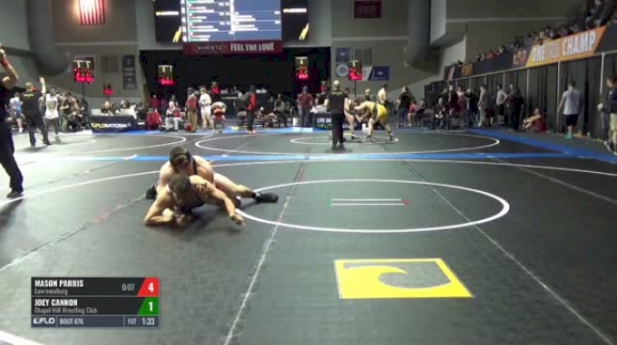 Mason Parris Is Wrestling In College