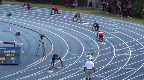 Men's 400m, Heat 1 - Alabama's Steven Gayle 45.40!