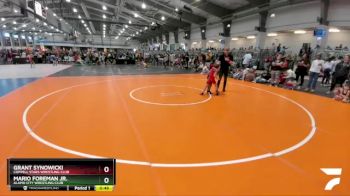 60 lbs Cons. Round 3 - Mario Foreman Jr., Alamo City Wrestling Club vs Grant Synowicki, Coppell Stars Wrestling Club