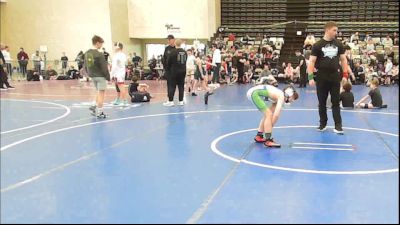 81 lbs Rr Rnd 6 - Eric Bostard, Gentile Trained - MSE vs Max Staples, ICWL Bruisers Club - MSE