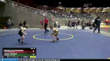 56 lbs Quarterfinal - Nicholas Echavarria, Cascade Mat Club vs Kholt Peasley, Hi Desert Mat Club