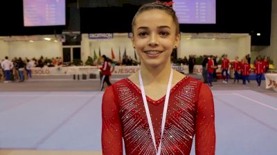 Olivia Dunne On Strong International Debut, Confidence, & Best Friends - 2017 City Of Jesolo Trophy