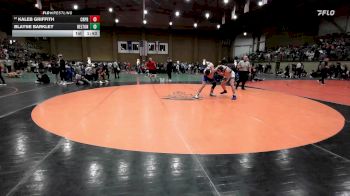 157 lbs Champ. Round 1 - Blayne Barkley, Belton vs Kaleb Griffith, Creighton Prep