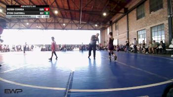 73 lbs Quarterfinal - Peter Correa, Fort Gibson Youth Wrestling vs Zyon Cantrell, Heat
