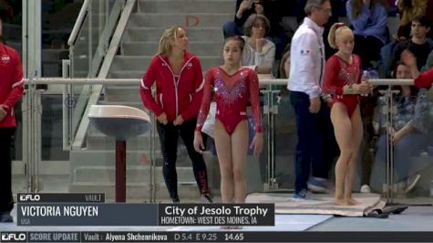 Victoria Nguyen - Vault, USA - 2017 City of Jesolo Trophy