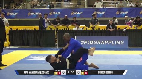 Juan Manuel Vazquez Gago vs Benson Gedeon 2026 Pan Jiu Jitsu IBJJF Championship