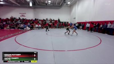 144 lbs Cons. Round 3 - Mathis Charity, Smoky Hill vs Keegan Pottorff, Broomfield