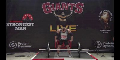 Eddie The Beast Hall World Record Axle Press 216kg/476lb