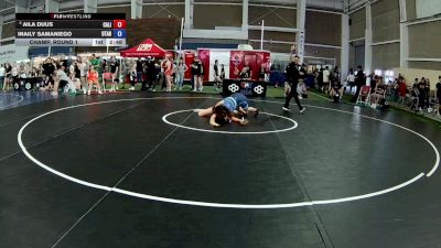 145 lbs Champ. Round 1 - Aila Duus, California vs Inaily Samaniego, Utah