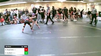 62 lbs 5th Place - Kyle Sugimoto, Faito Wc vs Carolina Guillent, SoCal Grappling WC