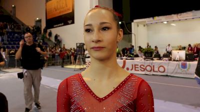 Alyona Shchennikova On International Debut - 2017 City of Jesolo Trophy