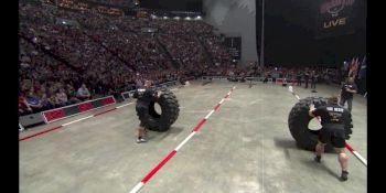 Hafthor Bjornsson vs Eddie Hall Tyre Flip