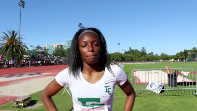 Kaylah Robinson sweeps 100m, 110h, wants to win state