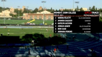 Women's 200m, Heat 4 - College
