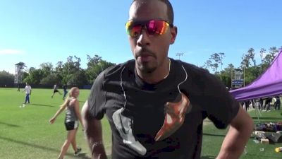 Christian Taylor after anchoring 2 relays at the 2017 Florida Relays still eyes TJ WR