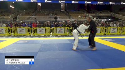JOSEPH THOMPSON vs MARCO ANTONIO ARAUJO PENA 2022 Pan Jiu Jitsu IBJJF Championship