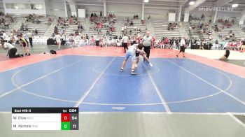 180 lbs Rr Rnd 3 - Will Gray, D3 Training Center vs Michael Nichols, Roundtree Wrestling Academy Blue