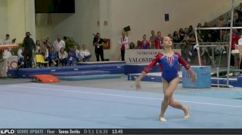 Elena Eremina - Floor, Russia - 2017 City of Jesolo Trophy - Event Finals