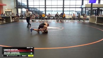 J-12 lbs Semifinal - Braden Anderson, Siouxland Wrestling Academy vs Chasyn Newton, Bettendorf Wrestling Club