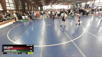 110 lbs Cons. Round 3 - Max Wood, Bear River vs Gunner Harris, Payson Lions Wrestling Club