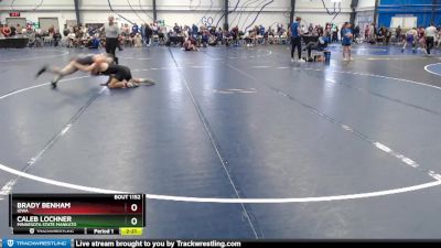 Silver 165 lbs Quarterfinal - Brady Benham, Iowa vs Caleb Lochner, Minnesota State Mankato