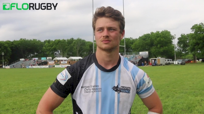 Austin Huns Fly-Half Timothee Guillimin