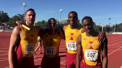 Watch out for the Iowa State men's 4x4