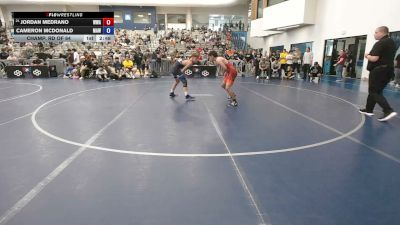 132 lbs Champ. Rd Of 64 - Jordan Medrano, Wright Wrestling Academy vs Cameron McDonald, MAW