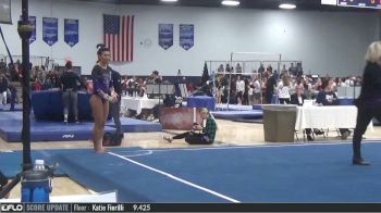 Lisa O'Donnell - Floor, UW Whitewater - 2017 NCGA Championships