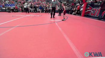 52 lbs Round Of 16 - Benji West, Perry Wrestling Academy vs Boston Brooks, Winfield Youth Wrestling Club