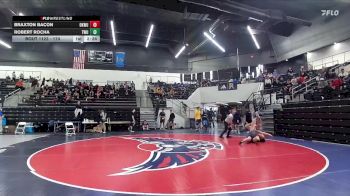174 lbs Champ. Round 2 - Robert Rocha, Texas Wesleyan vs Braxton Bacon, Oklahoma Wesleyan
