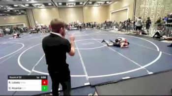 126 lbs Round Of 32 - Ryan Lobato, Team SoCal vs Derrek Alcantar, Elite Force WC