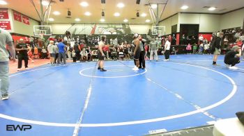 285 lbs Consi Of 8 #2 - Donnealous Sims, Tulsa Union vs Kaysen Giles, Skiatook HS