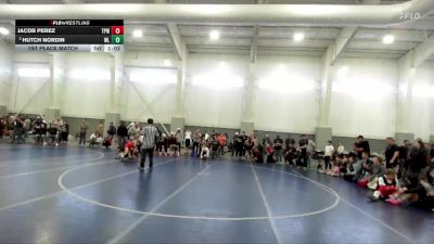 69 lbs 1st Place Match - Jacob Perez, Team Prestige Wrestling vs Hutch Nordin, Ravage