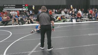 100 lbs Champ. Rd Of 32 - Seth Hollerman, Badkarma vs Case Freeman, Sebolt Wrestling Academy