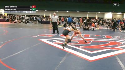 106 lbs Consi Of 16 #2 - Cruz Gannon, IA vs Paden Alyea, VA