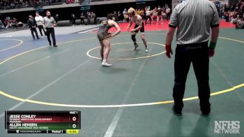 171 lbs 3rd Place Match - Jesse Conley, Student Wrestling Development Program vs Allen Hensen, South Anchorage High School