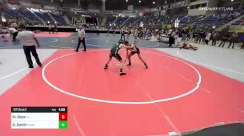 123 lbs Rr Rnd 2 - Mason Bock, All American Training Center vs Anthony Smith, Marathon WC