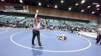 130 lbs 3rd Place Match - Chloe Pearce, Rancho Bernardo vs Shyla Sells, Mazama