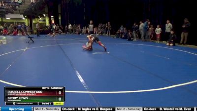 85 lbs Cons. Round 4 - Russell Commerford, Summit Wrestling Academy vs Brody Lewis, AWA Madison